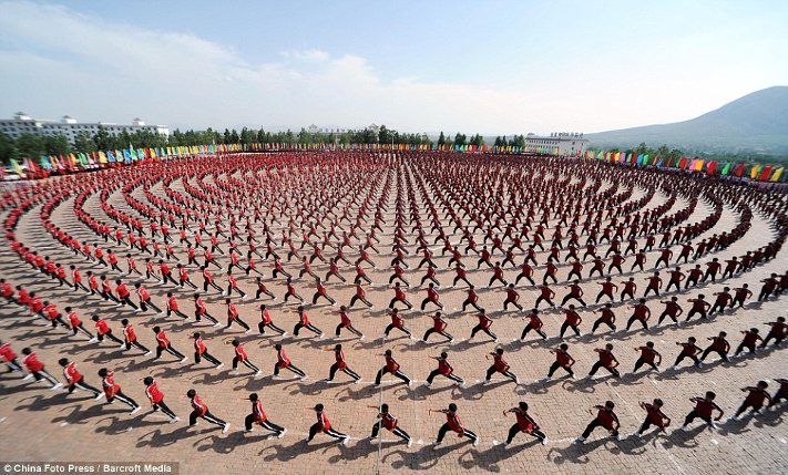 Wushu Performance, China